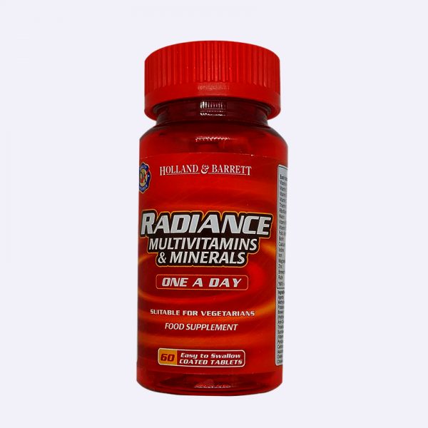 Holland & Barrett Radiance Multi Vitamins & Minerals One a Day 60 Tablets Bangladesh