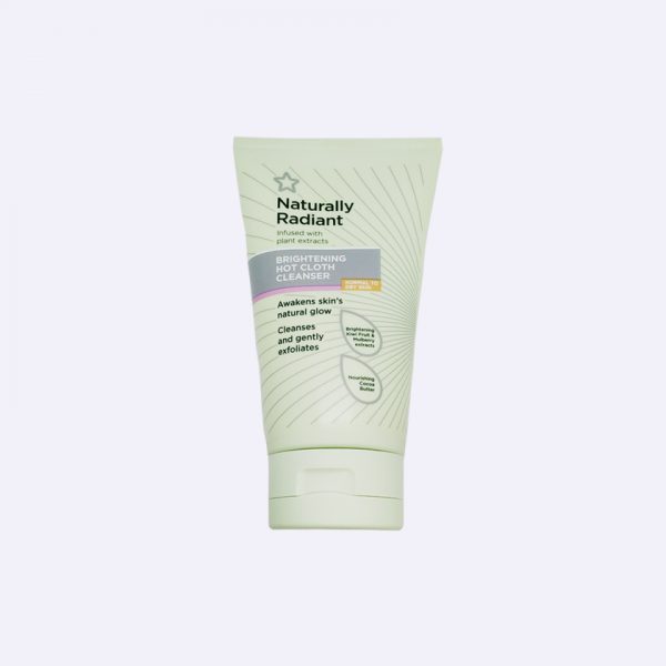 Superdrug Naturally Radiant Hot Cloth Face Cleanser 150ml in BD