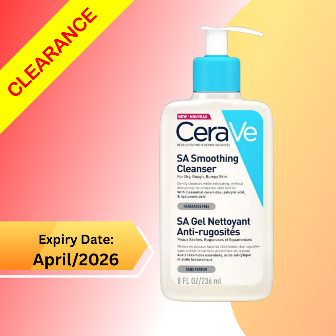 Cerave SA Smoothing Cleanser 236 ML UK version on clearance sale in BD Cerave SA Smoothing Cleanser 236 ML UK version on clearance sale