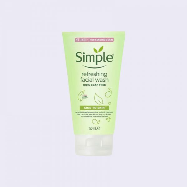 Simple Kind to Skin Refreshing Facial Wash Gel 150 ml