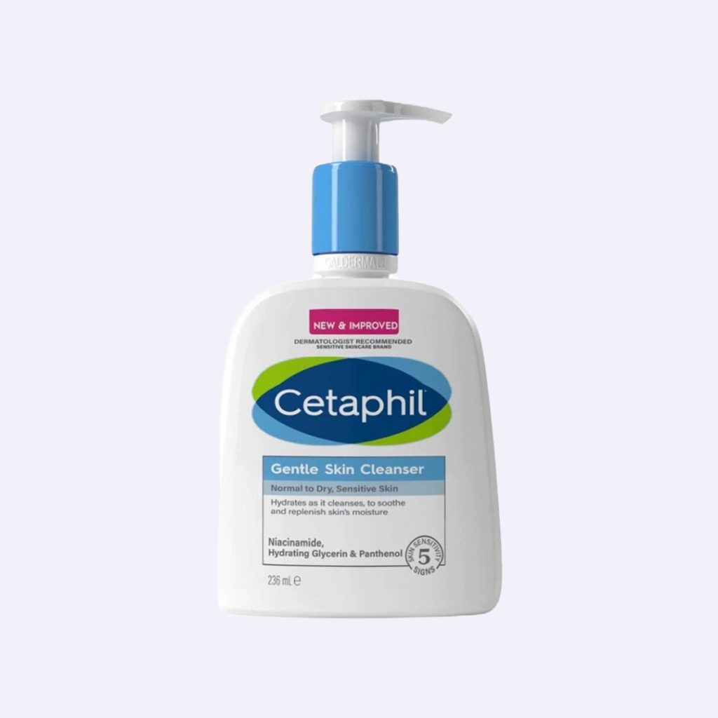 Cetaphil Gentle Skin Cleanser for Normal to Dry, Sensitive Skin 236 ML