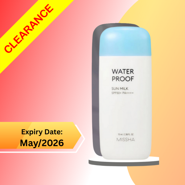 Missha All Around Safe Block Water Proof Sun Milk SPF50+ PA+++ 70 ML