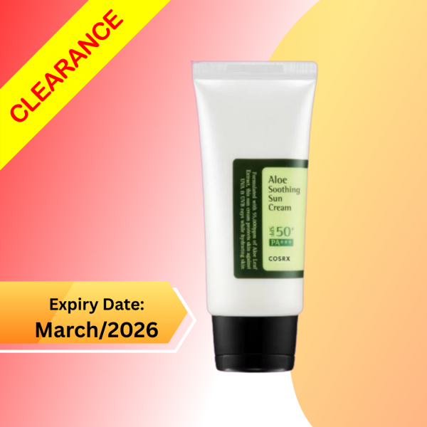 Cosrx Aloe Soothing Sun Cream in clearance sale