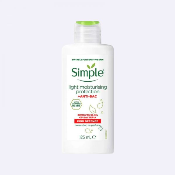 Simple Kind Defence Antibacterial Light Moisturiser 125 ML