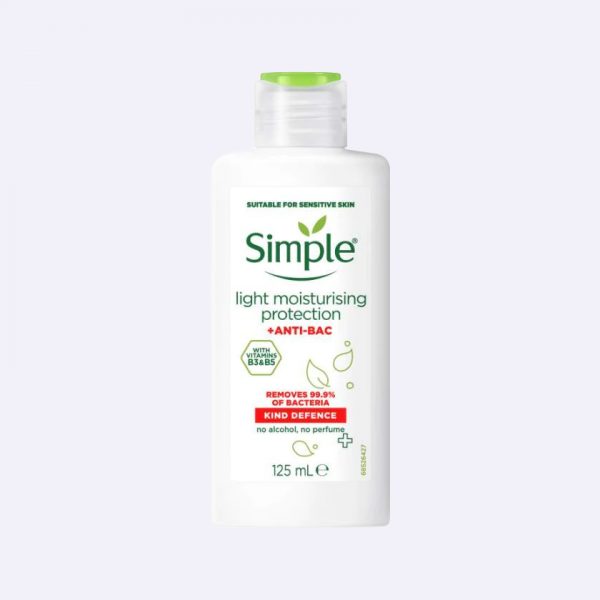 Simple Kind Defence Antibacterial Light Moisturiser 125 ML