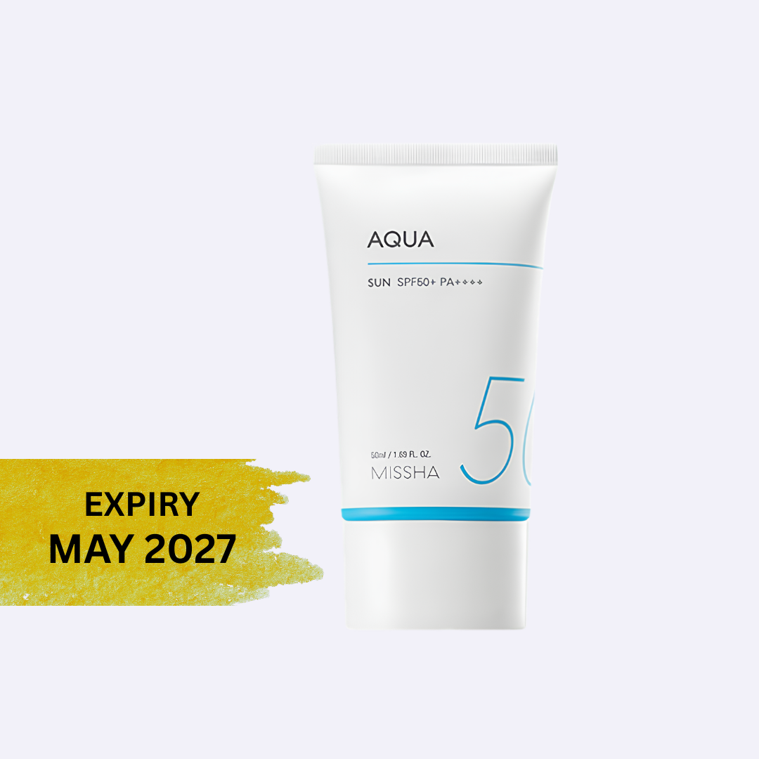 Clearance Product (37) Missha All Around Safe Block Aqua Sun SPF50+ PA++++ 50ml - Image 1