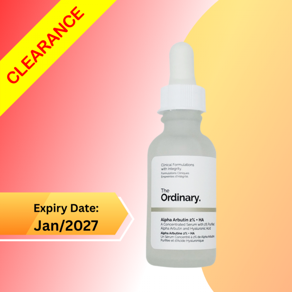 The Ordinary Alpha Arbutin 2% + HA 30 ml on clearance sale