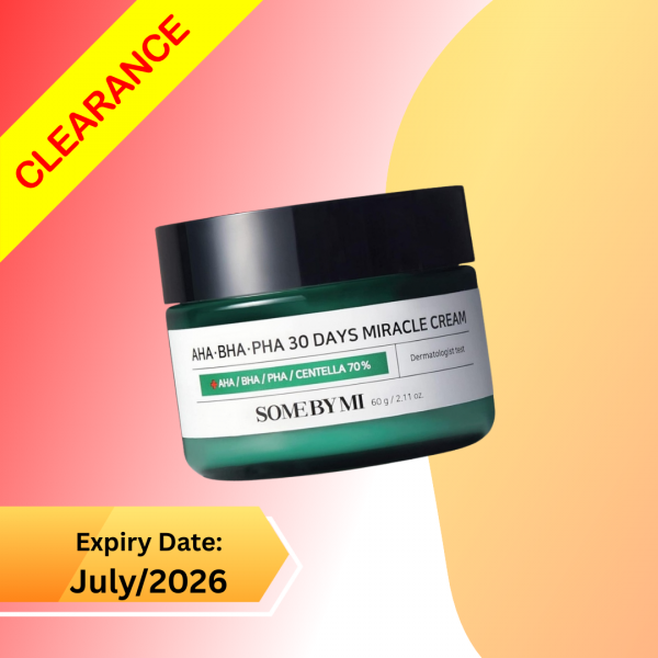 Some By Mi AHA BHA PHA 30 Days Miracle Cream 60 ML clearance