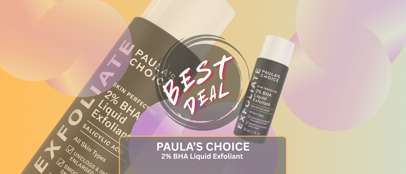 Paula’s Choice Skin Perfecting 2% BHA Liquid Exfoliant 30 ML Combo