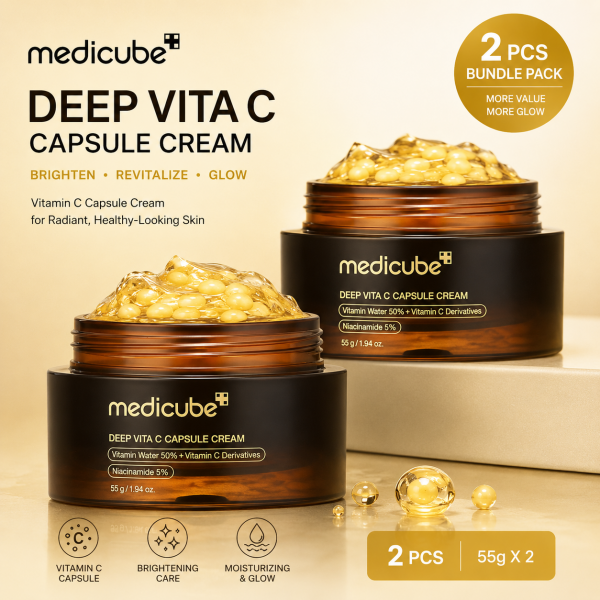 Medicube Deep Vita C Capsule Cream 55g Bundle pack